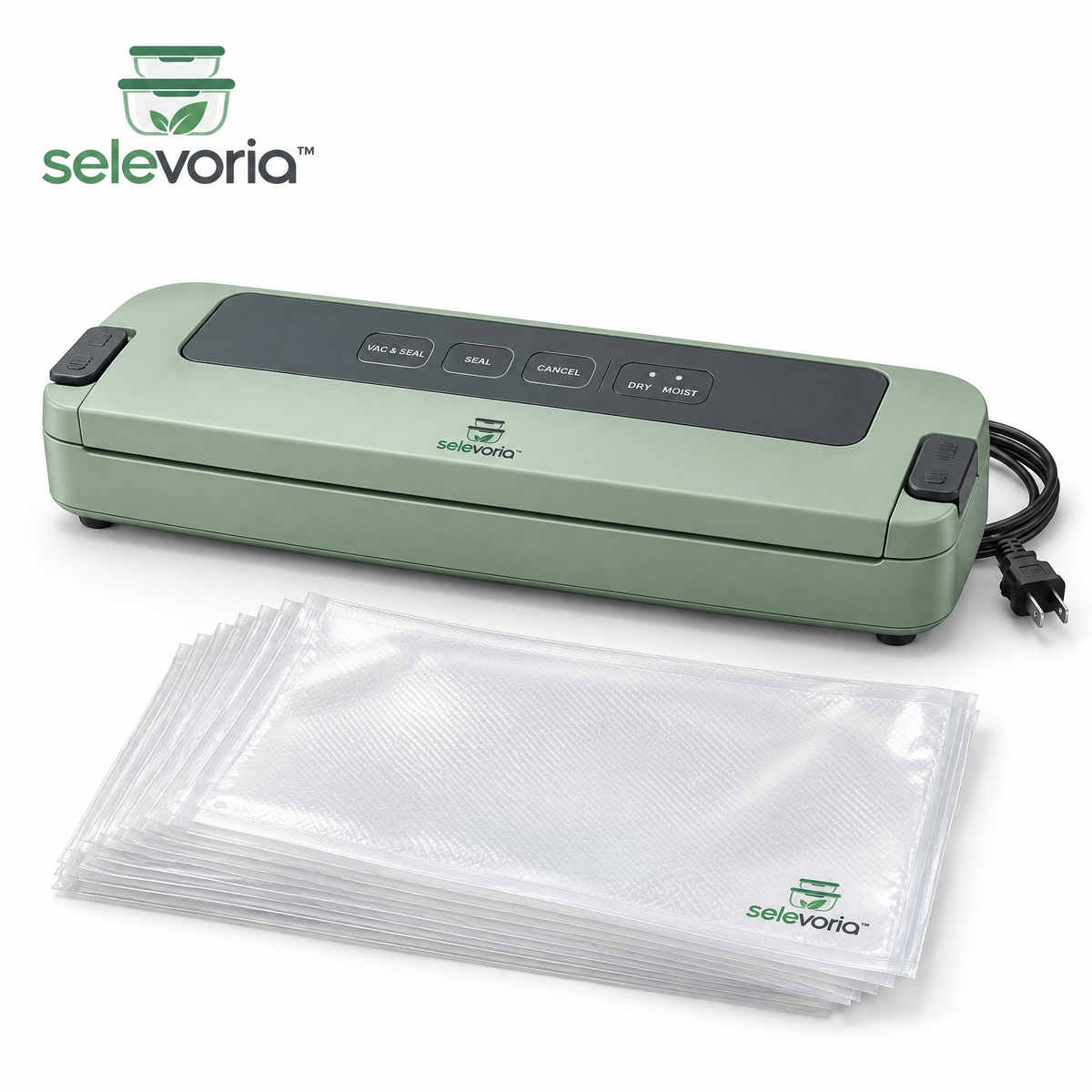 selevoria™ Precision Vacuum Sealer Machine — white background