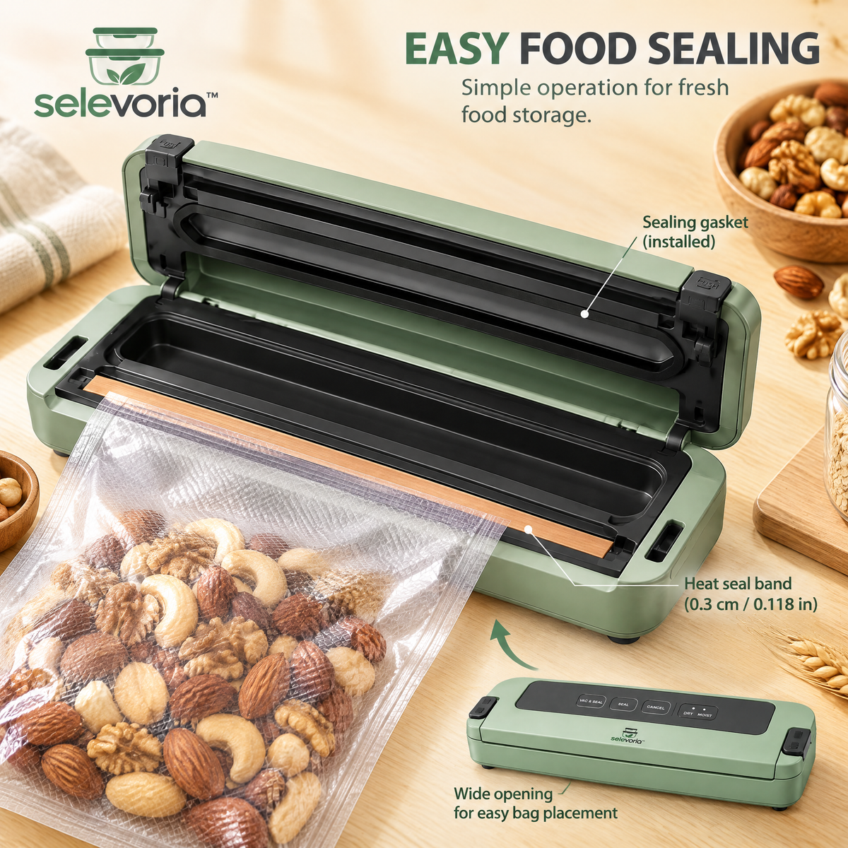 selevoria™ Precision Vacuum Sealer Machine — view 4