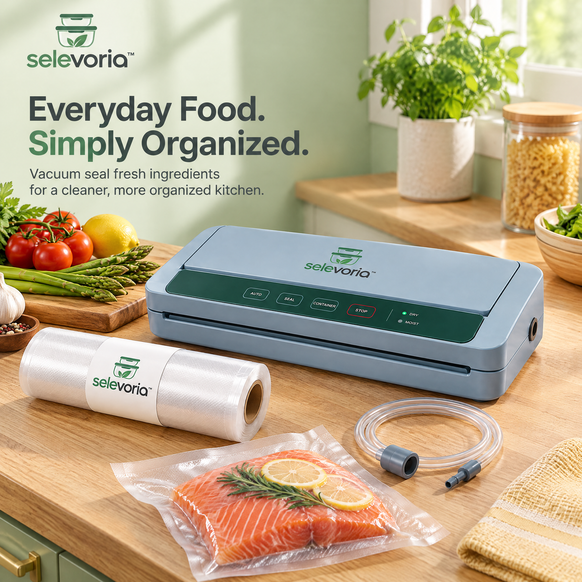 selevoria™ Automatic Food Vacuum Sealer System — view 3