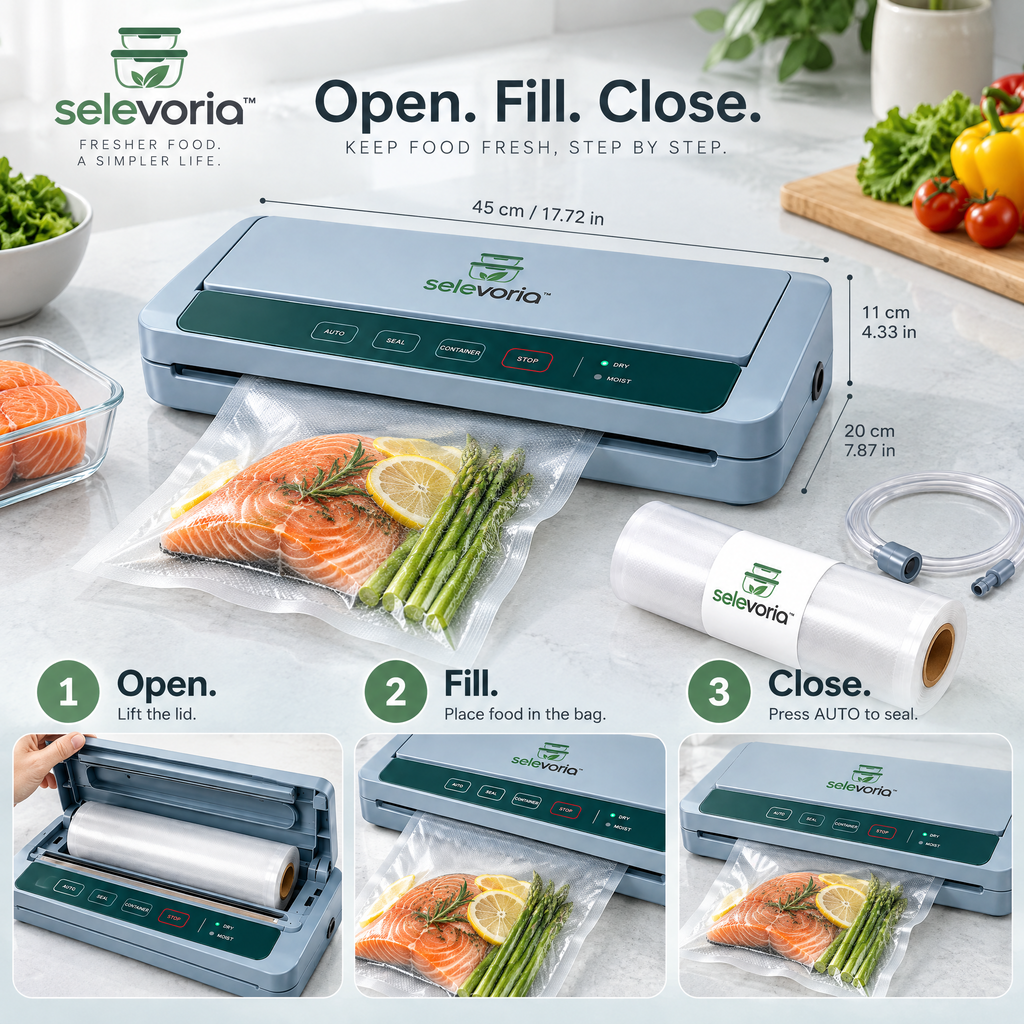 selevoria™ Automatic Food Vacuum Sealer System — view 8