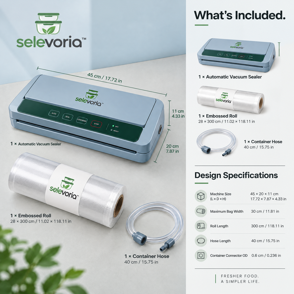 selevoria™ Automatic Food Vacuum Sealer System — view 9
