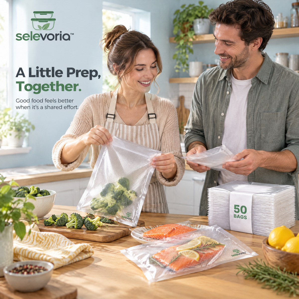 selevoria™ Embossed Vacuum Sealer Bags — view 11