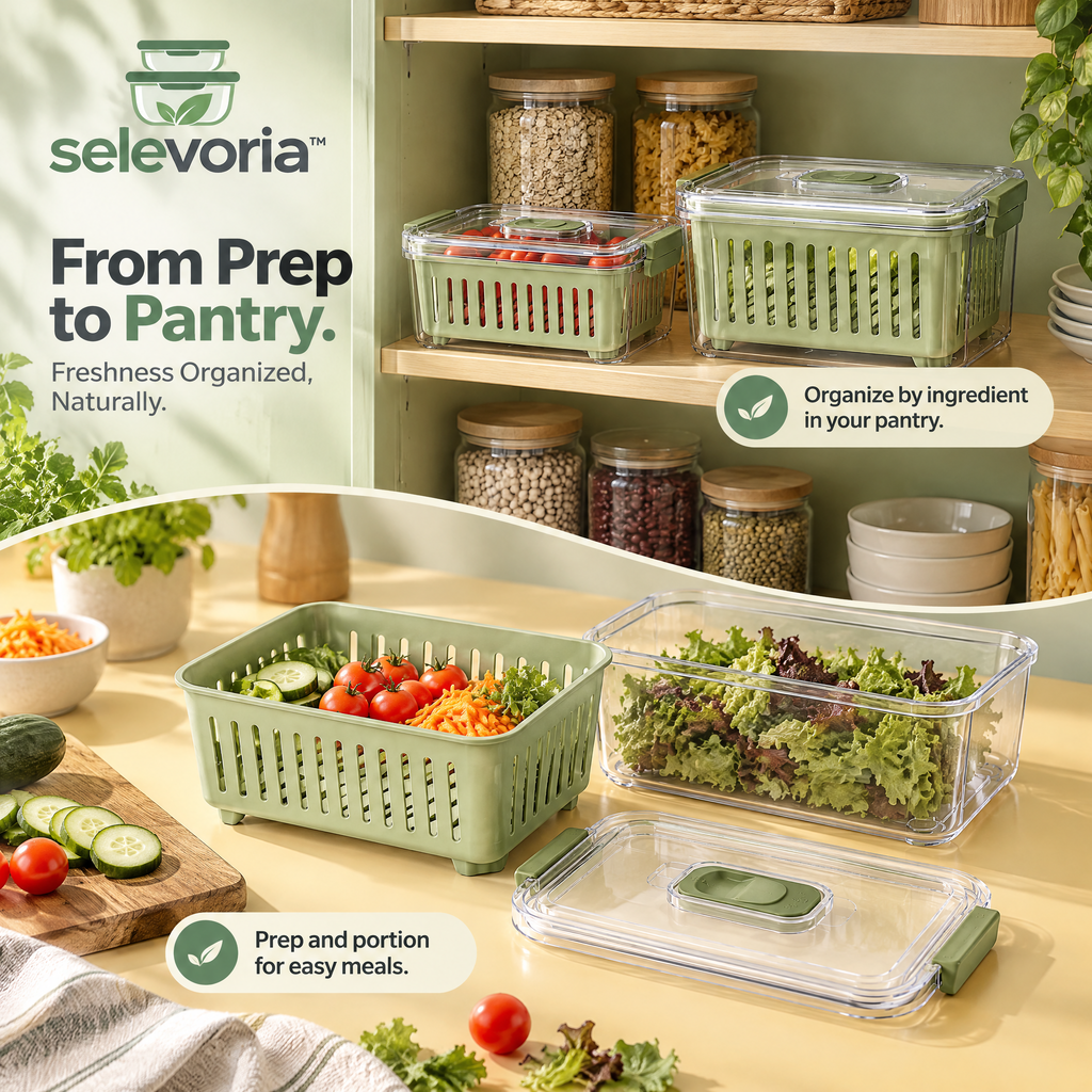 selevoria™ Fresh Produce Storage Container Set — view 7